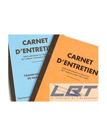 Carnet Entretien TRV/TRM